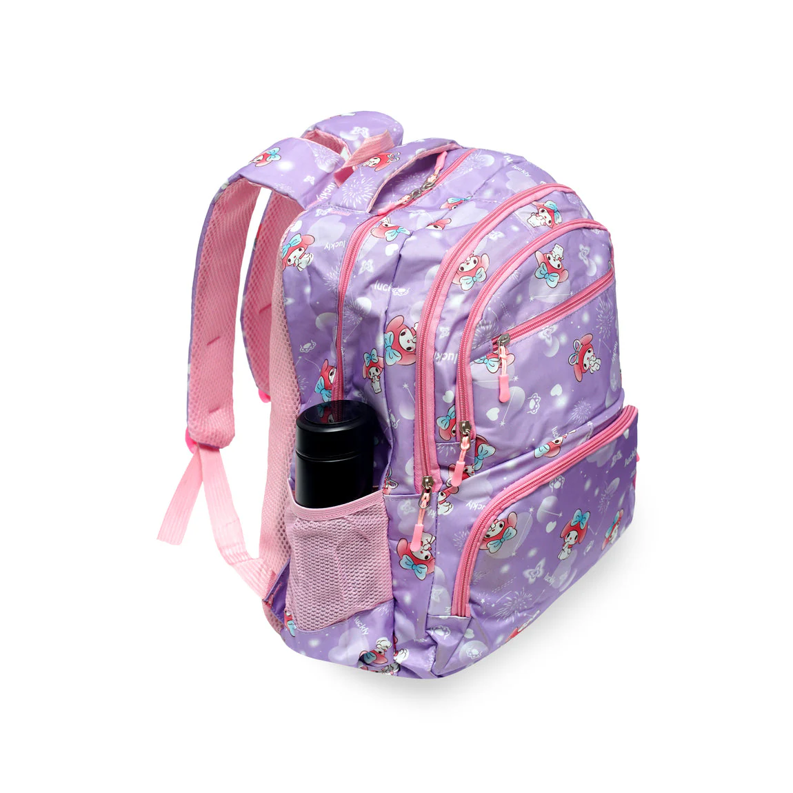 Bembel 17" Backpack - Kitty (Purple) - Image 4