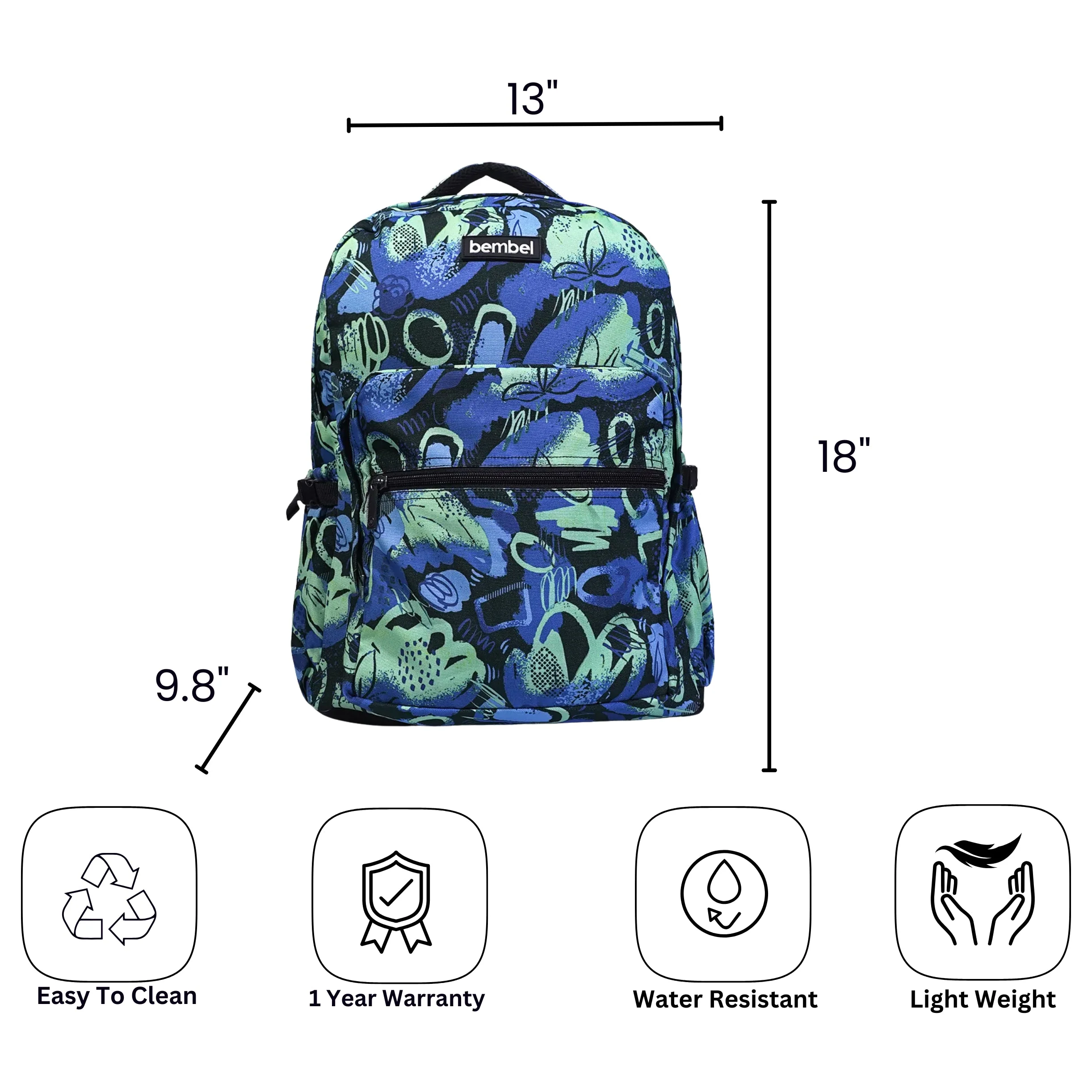 Bembel 18" Backpack - Retro - Image 6