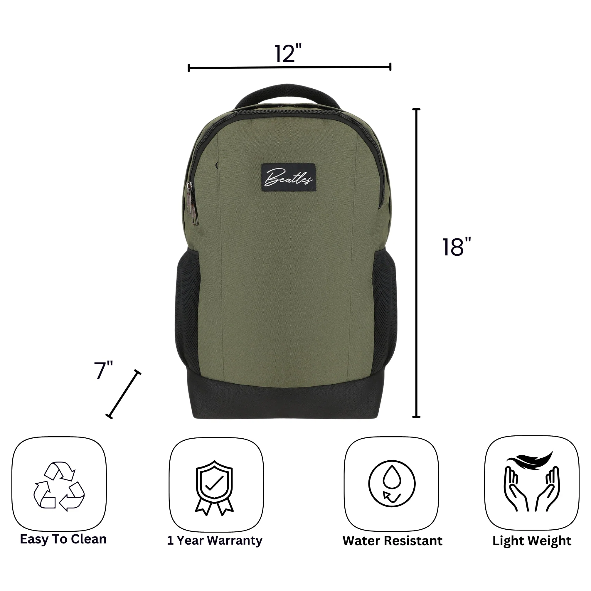 Bembel 18" Inbound Backpack - A. Green - Image 6