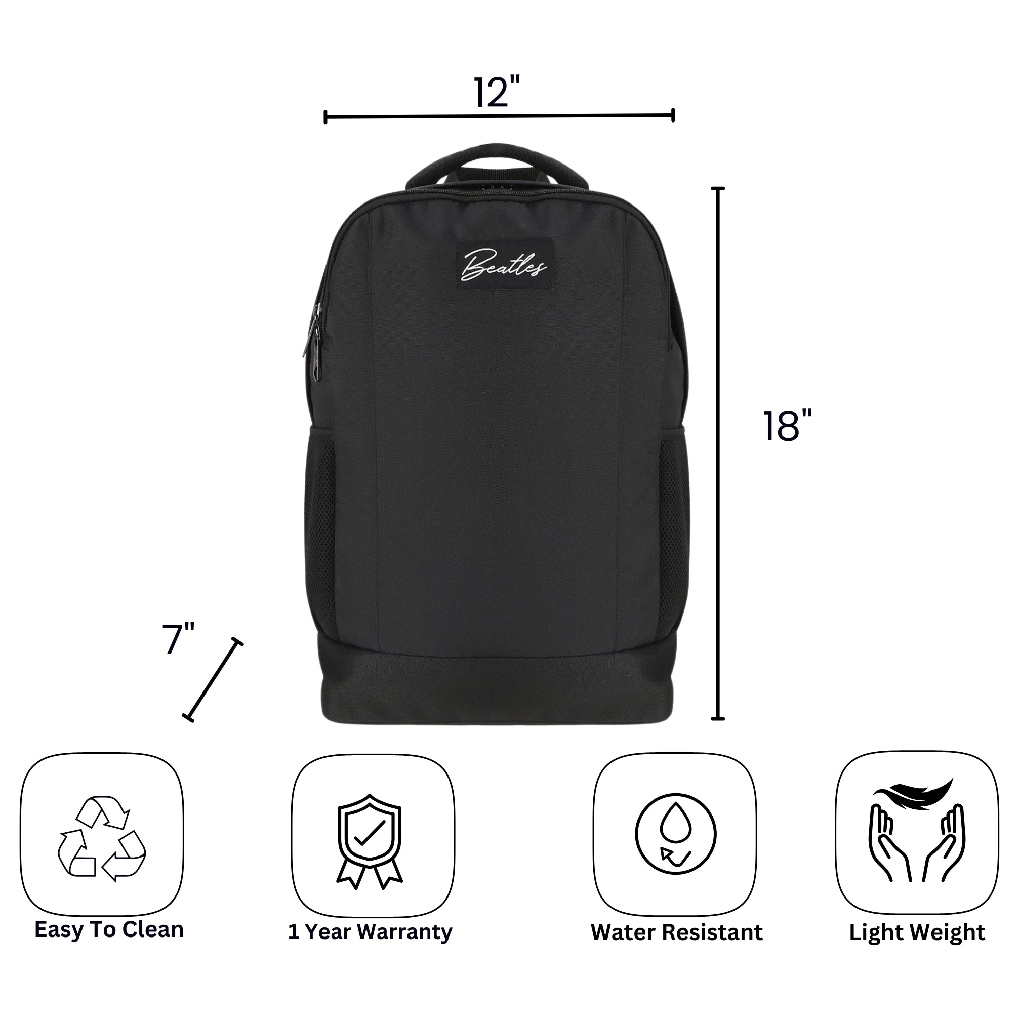 Bembel 18" Inbound Backpack - Black - Image 6