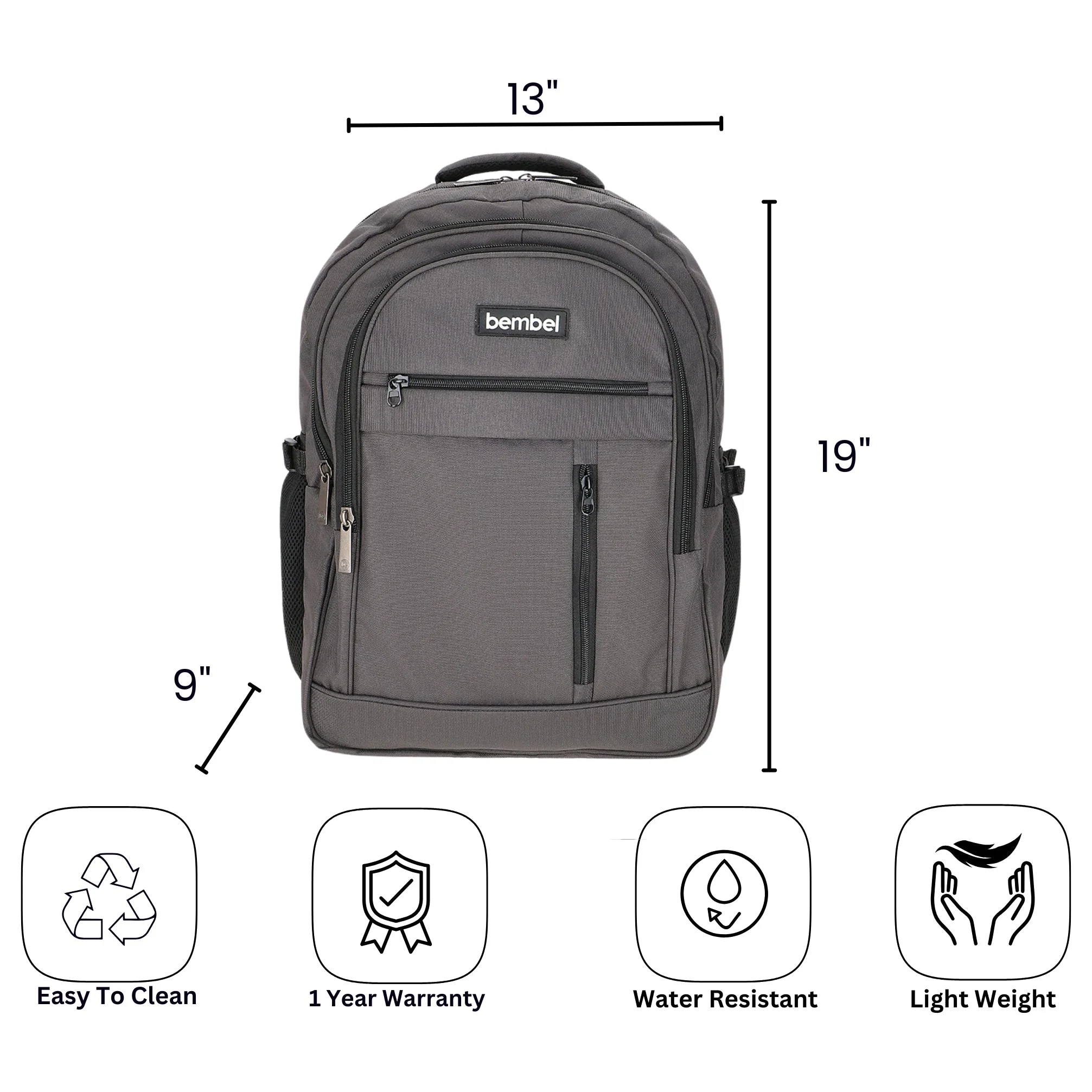 Bembel 19" Basic 2.0 - Dark Grey - Image 5