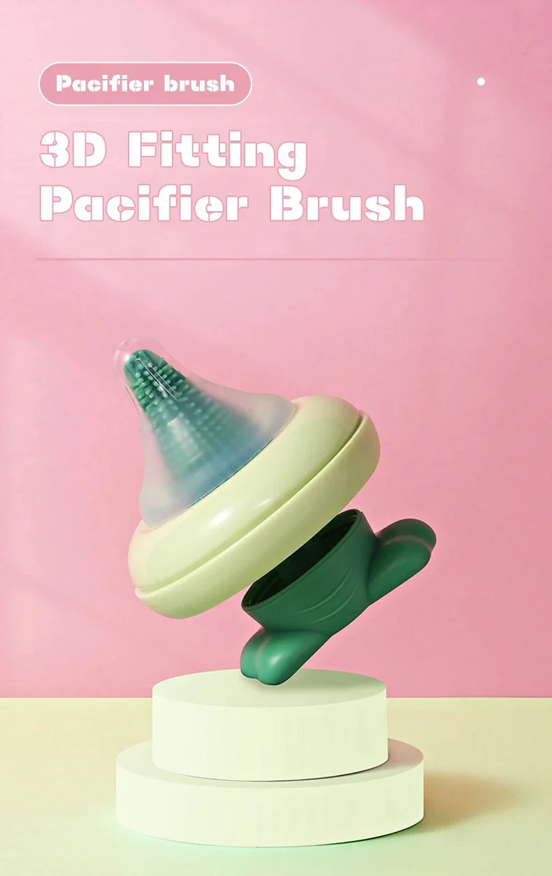 3In1 Bottle & Nipple Brush Green - Sunshine - Image 6