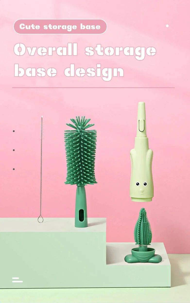 3In1 Bottle & Nipple Brush Green - Sunshine - Image 9