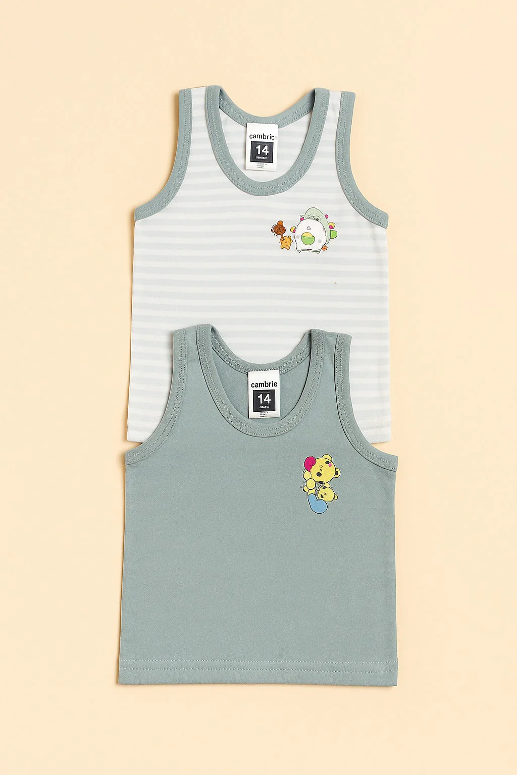 Baby 2Pcs Sandos Set Pastel Blue - Sunshine - Image 4