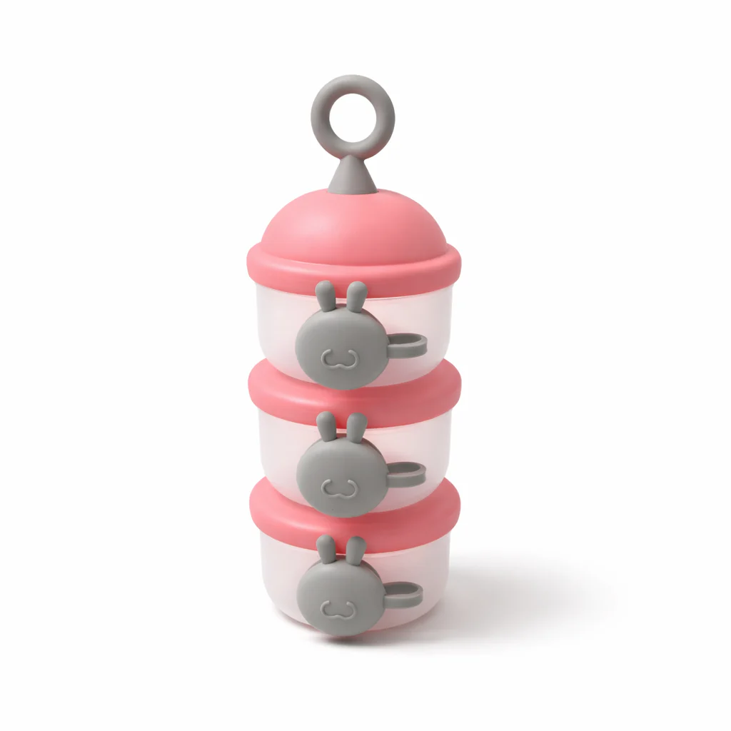 Baby 3Pcs Milk Container Peach - Sunshine
