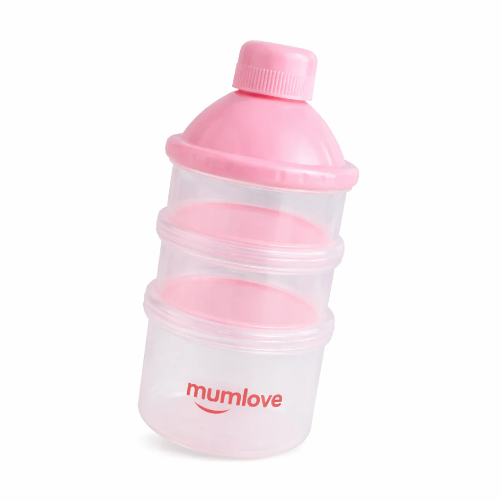 Baby 3Pcs Milk Container Pink - Sunshine