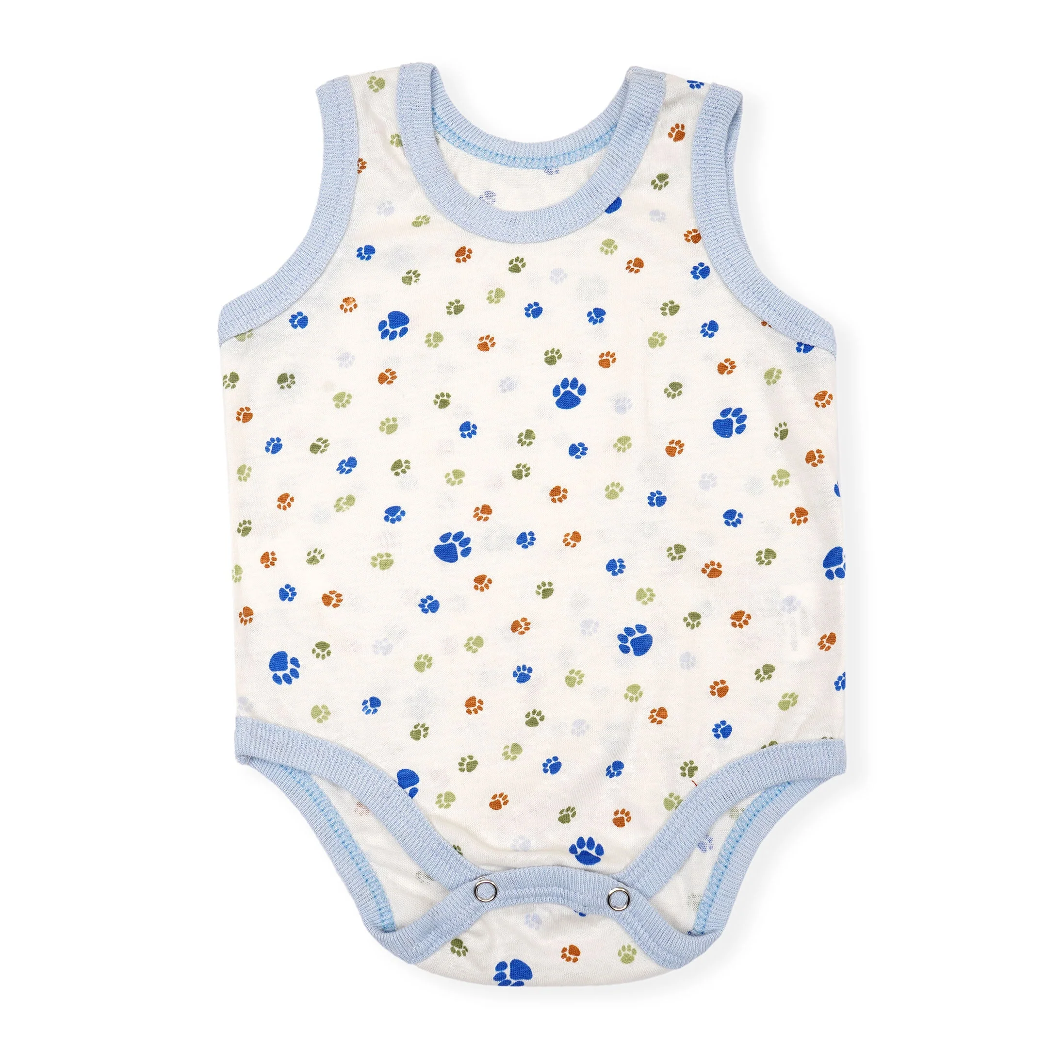 Baby 3Pcs Suit Set Dinosaur Sky Blue - Sunshine - Image 6