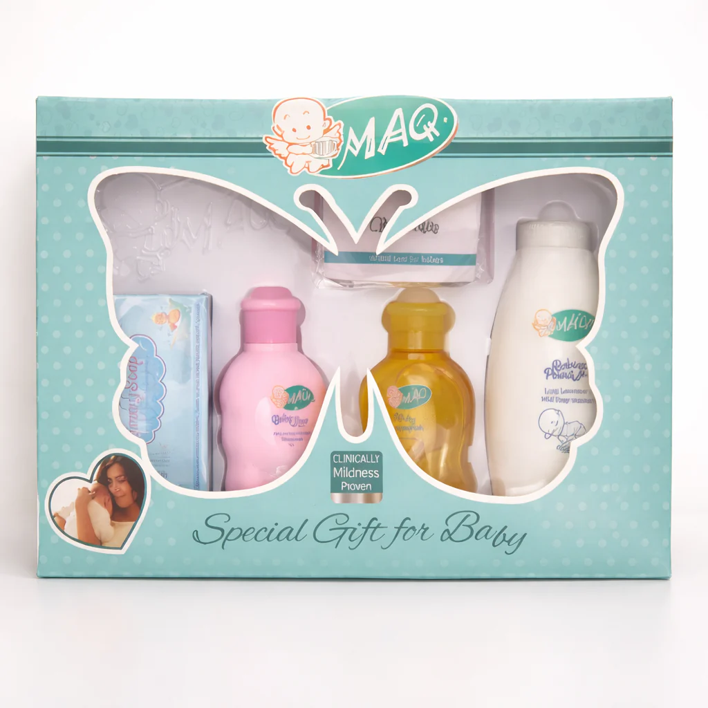 Baby 5Pcs Bath Set Blue - Sunshine