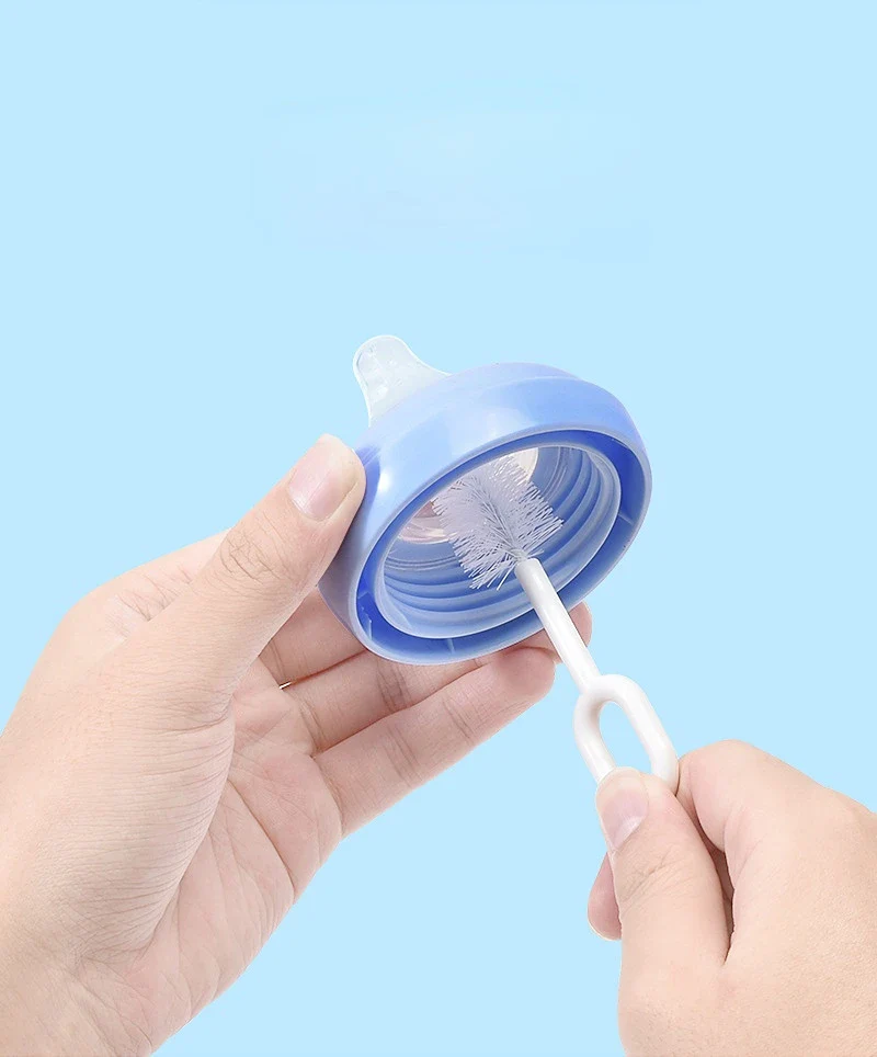 Baby 5Pcs Bottle & Nipple Brush Yellow - Sunshine - Image 7
