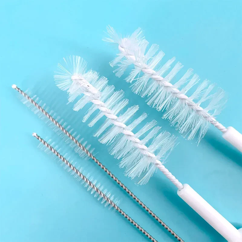 Baby 5Pcs Bottle & Nipple Brush Yellow - Sunshine - Image 8