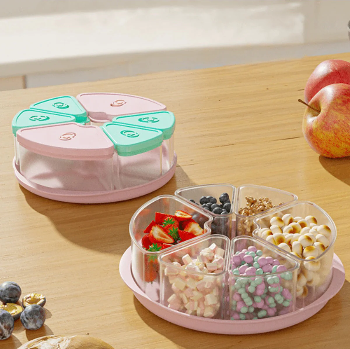 Baby 7Pcs Food Storage Box Mini Containers - Sunshine - Image 5