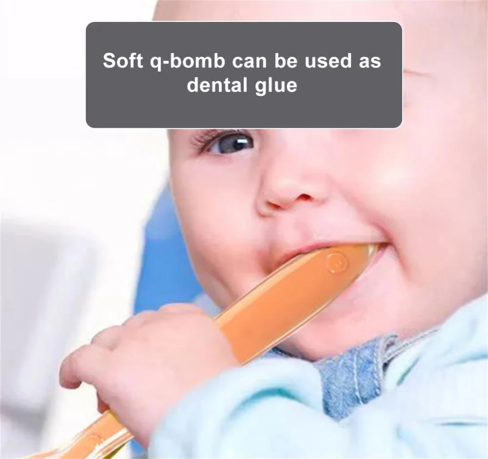 Baby Bendable Silicon Feeding Spoon Peach - Sunshine - Image 5