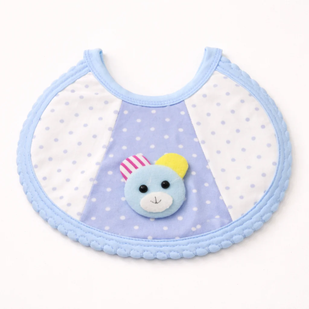 Baby Bib Bear Blue - Sunshine