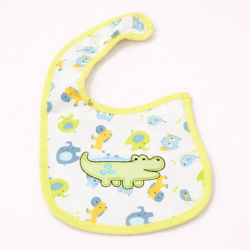 Baby Bib Crocodile Green - Sunshine