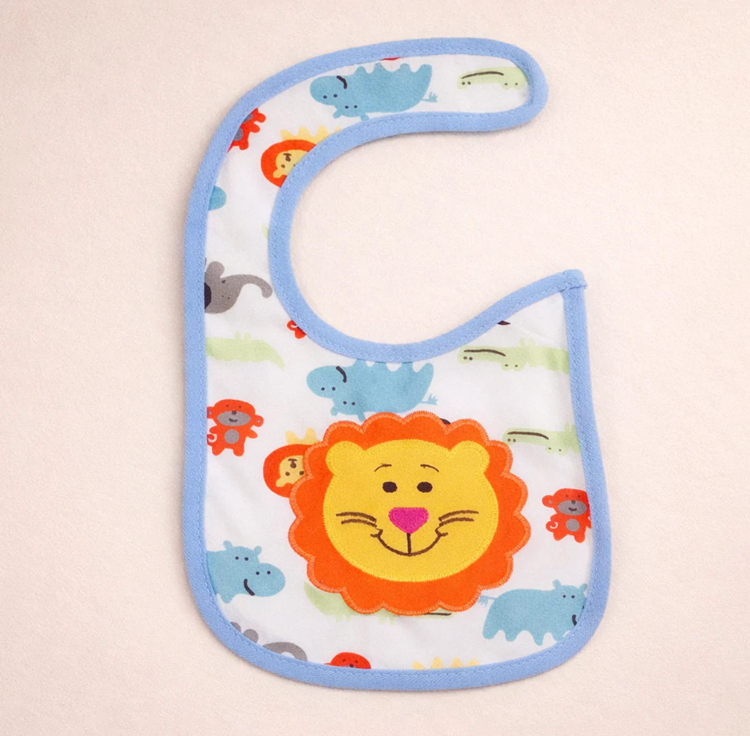 Baby Bib Lion Blue - Topse