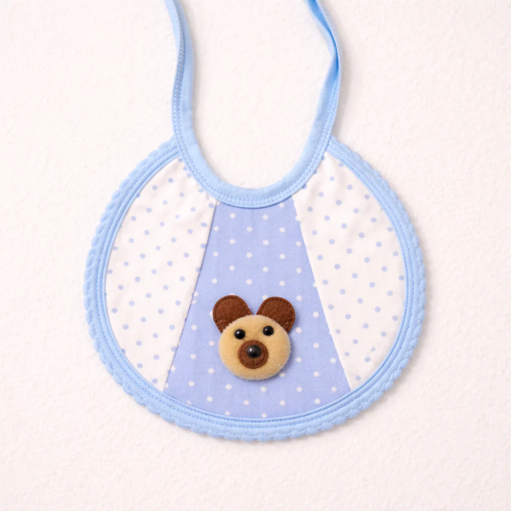 Baby Bib Puppy Blue - Sunshine