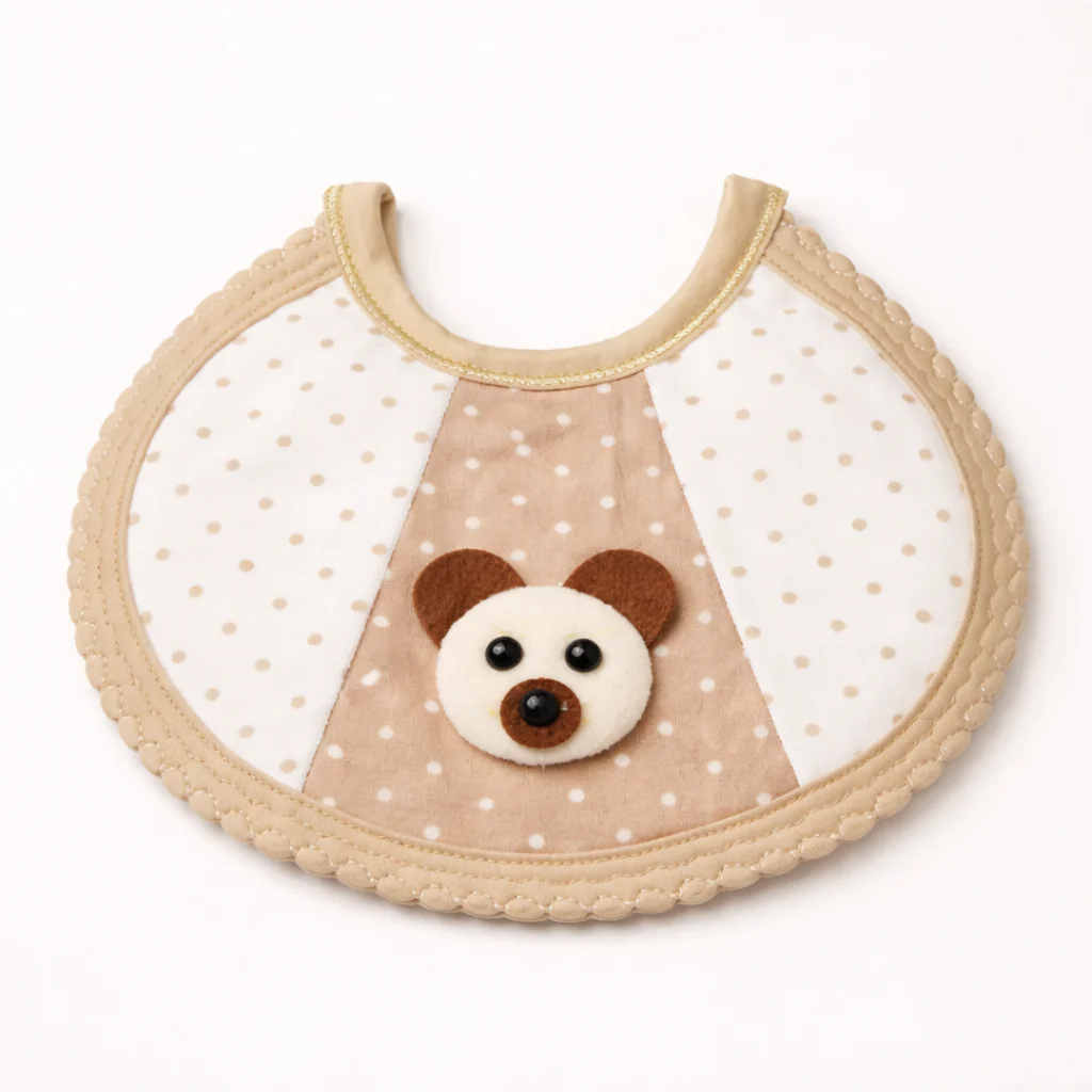Baby Bib Puppy Brown - Sunshine