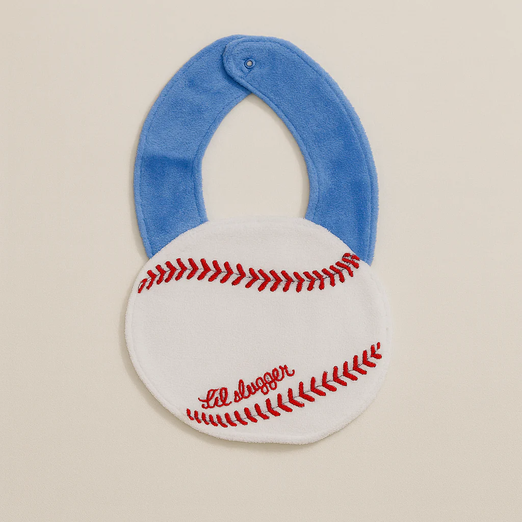 Baby Bib Vollyball White - Sunshine