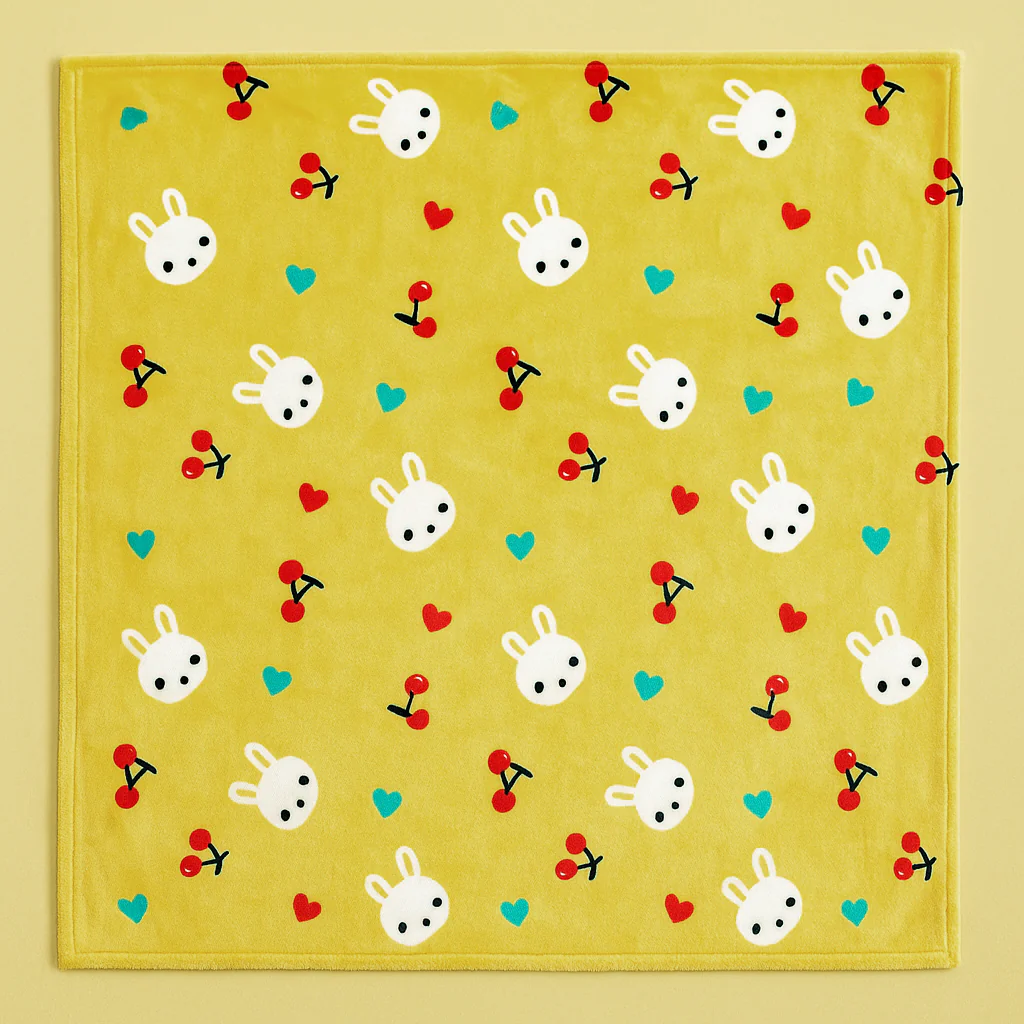 Baby Blanket Bunny Yellow - Sunshine