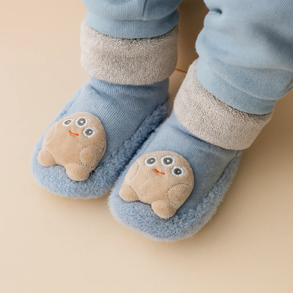 Baby Booties Garnet Blue - Sunshine