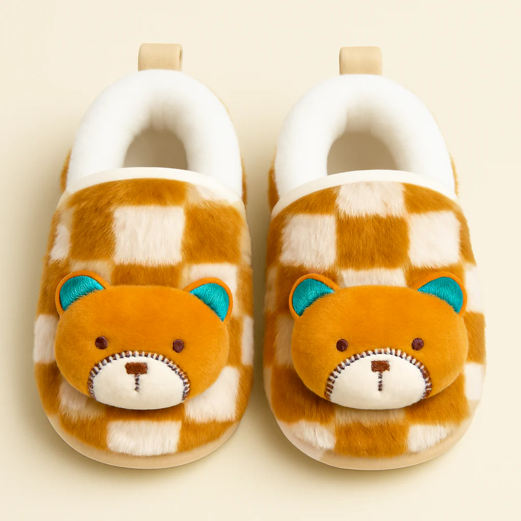 Baby Booties Kitty Brown (6-12 Months) - Sunshine