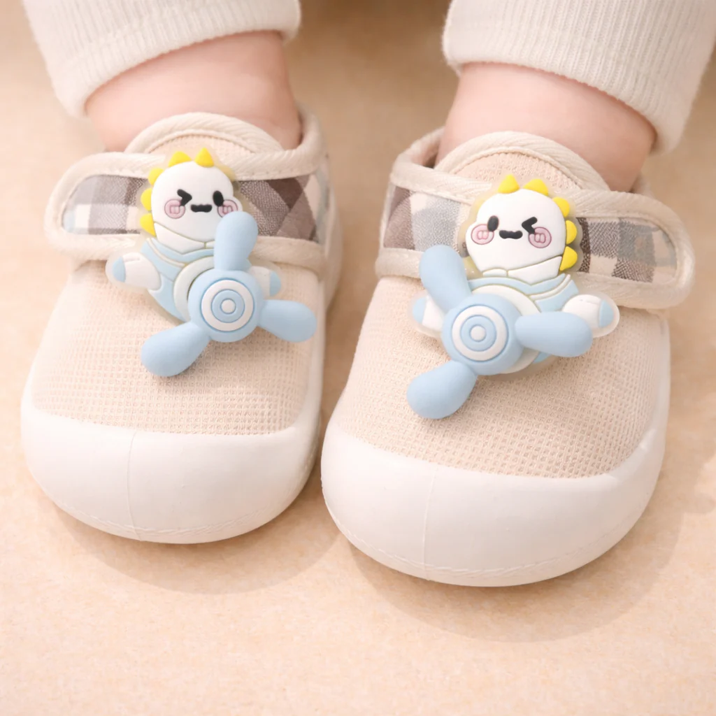 Baby Booties Monster Beige - Sunshine