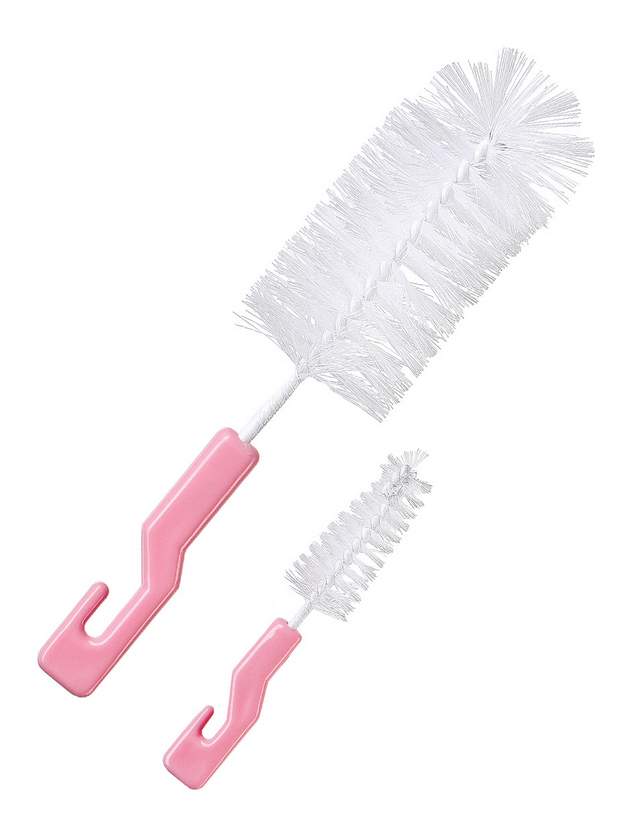 Baby Bottle Cleaning Brush Pink - Sunshine