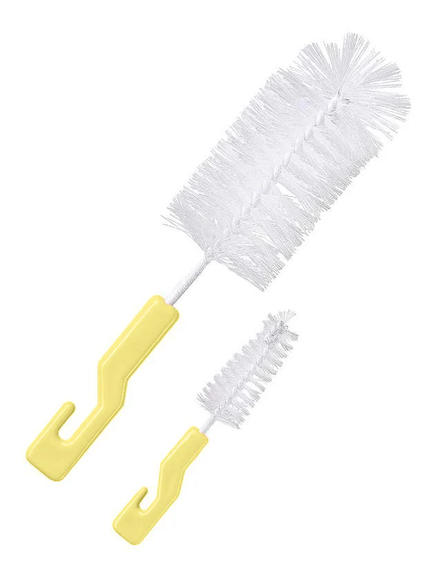 Baby Bottle Cleaning Brush Yellow - Sunshine
