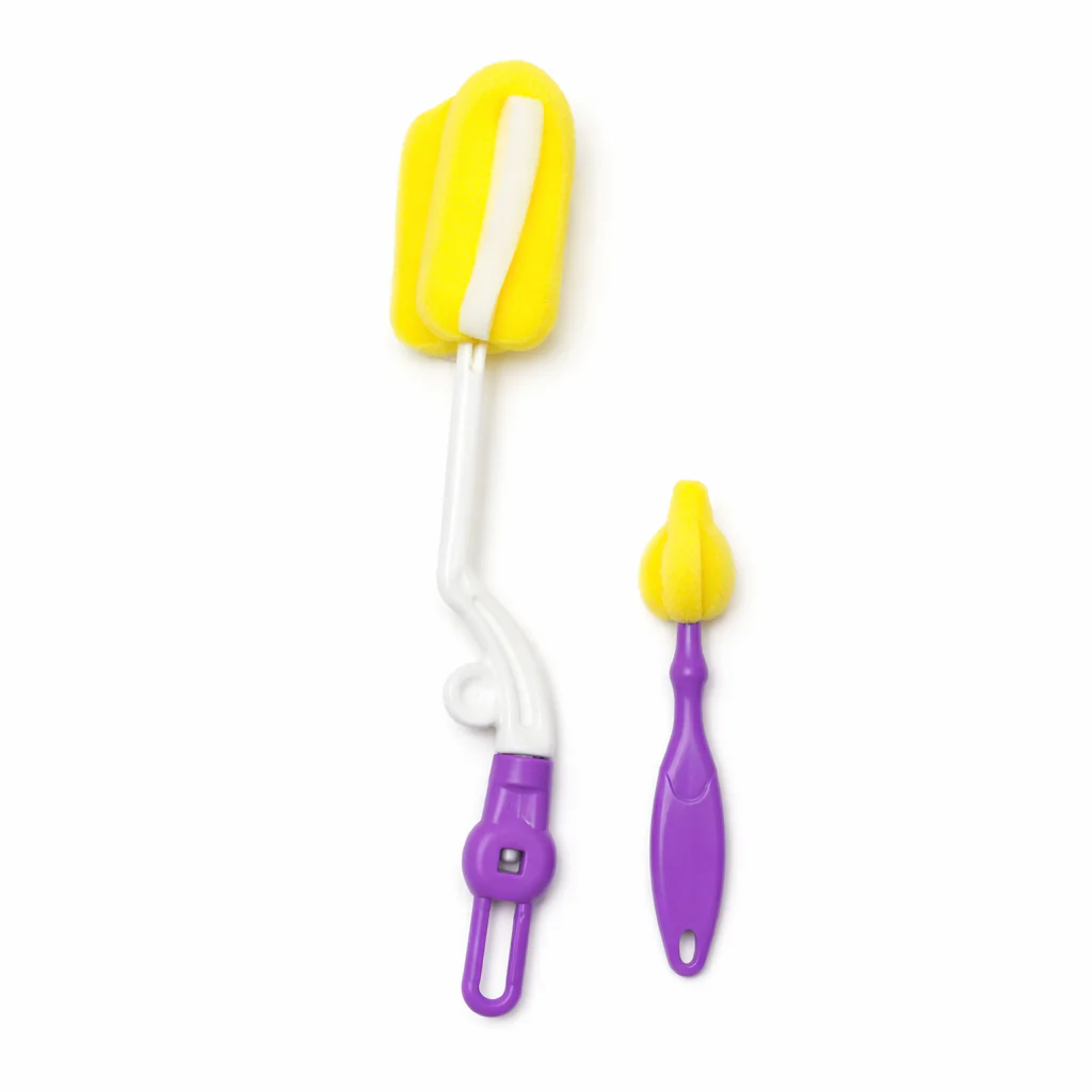 Baby Bottle & Nipple Brush Purple - Topse