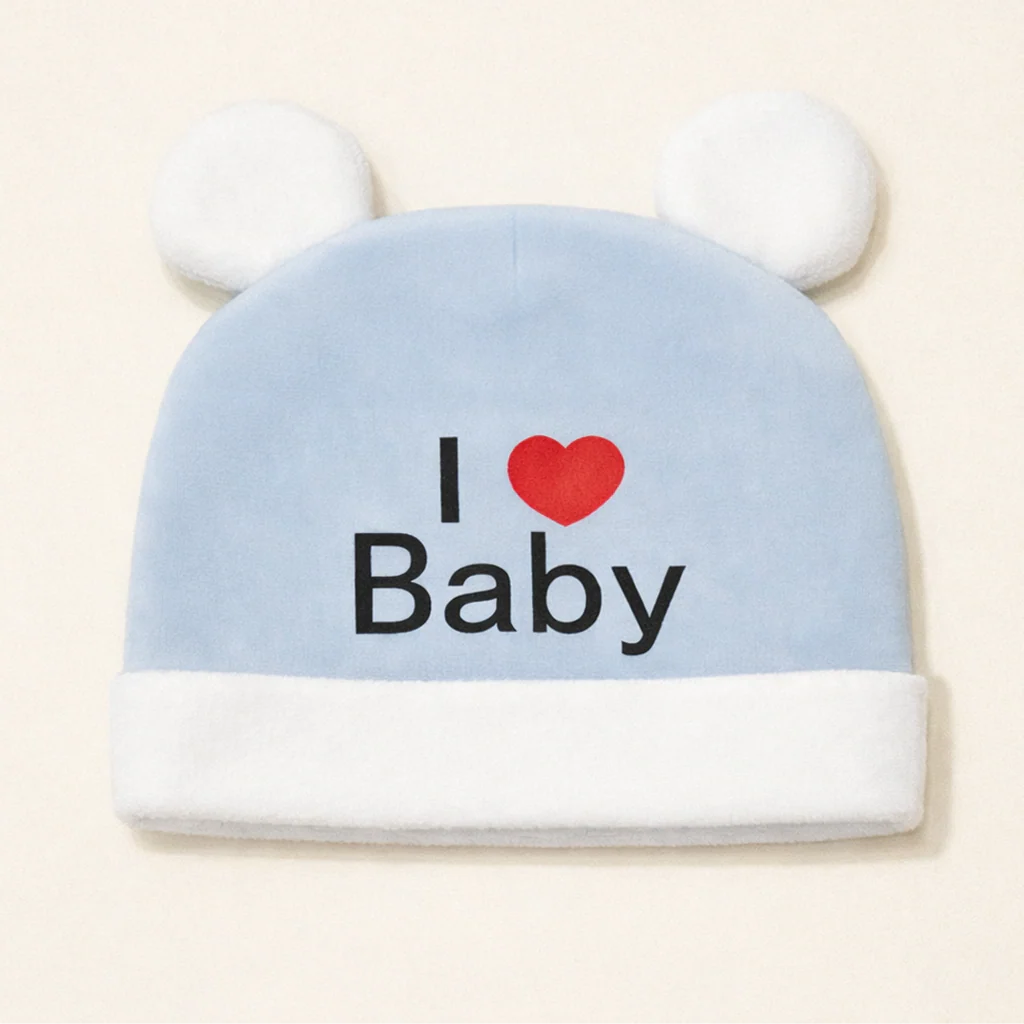 Baby Cap I Love Baby Blue - Sunshine