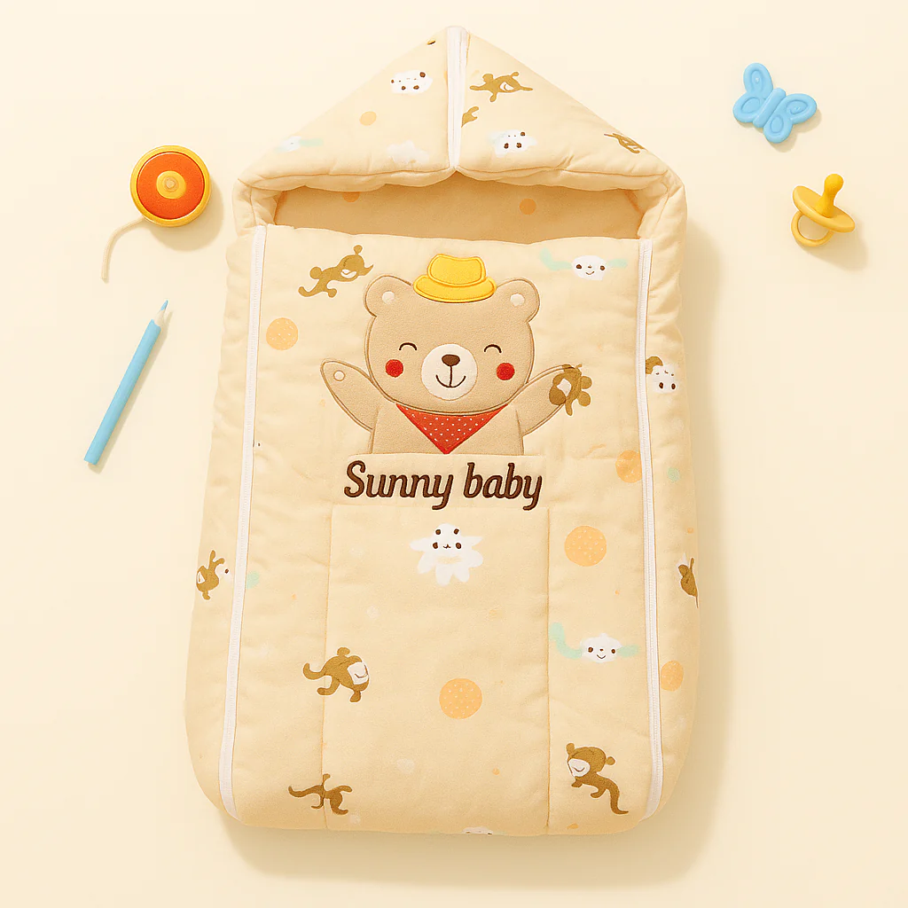 Baby Carry Nest Bear Beige - Sunshine