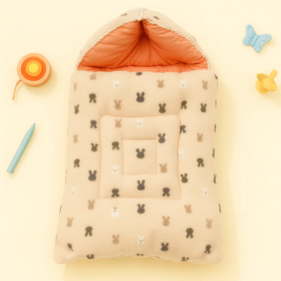 Baby Carry Nest Bunny Baby Pink - Sunshine