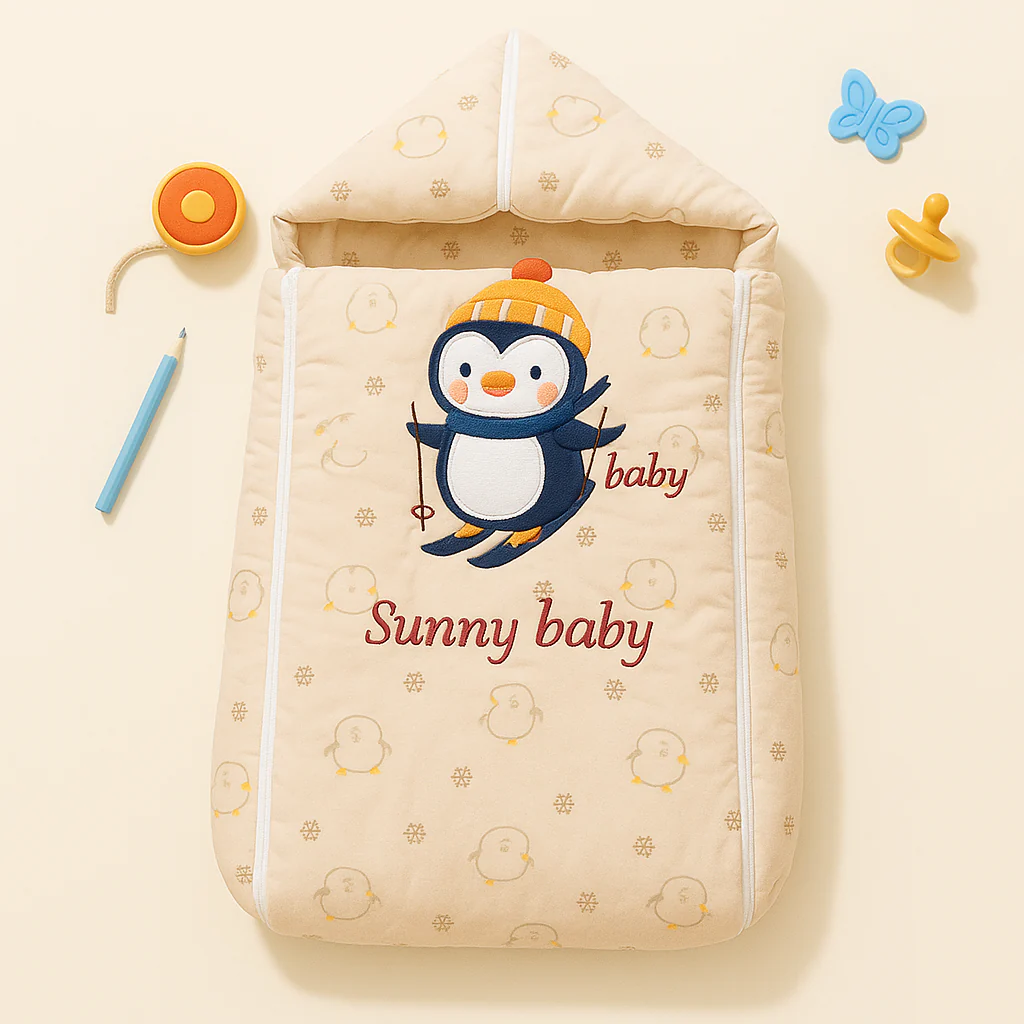 Baby Carry Nest Penguin Beige - Sunshine