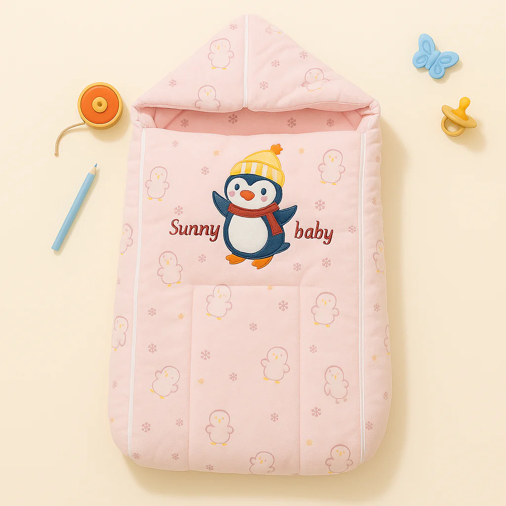 Baby Carry Nest Penguin Pink - Sunshine