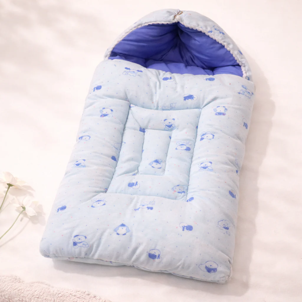 Baby Carry Nest Teddy Bear Blue - Sunshine
