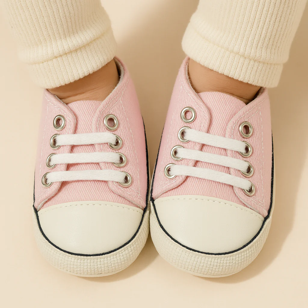 Baby Casual Shoes Baby Pink - Sunshine
