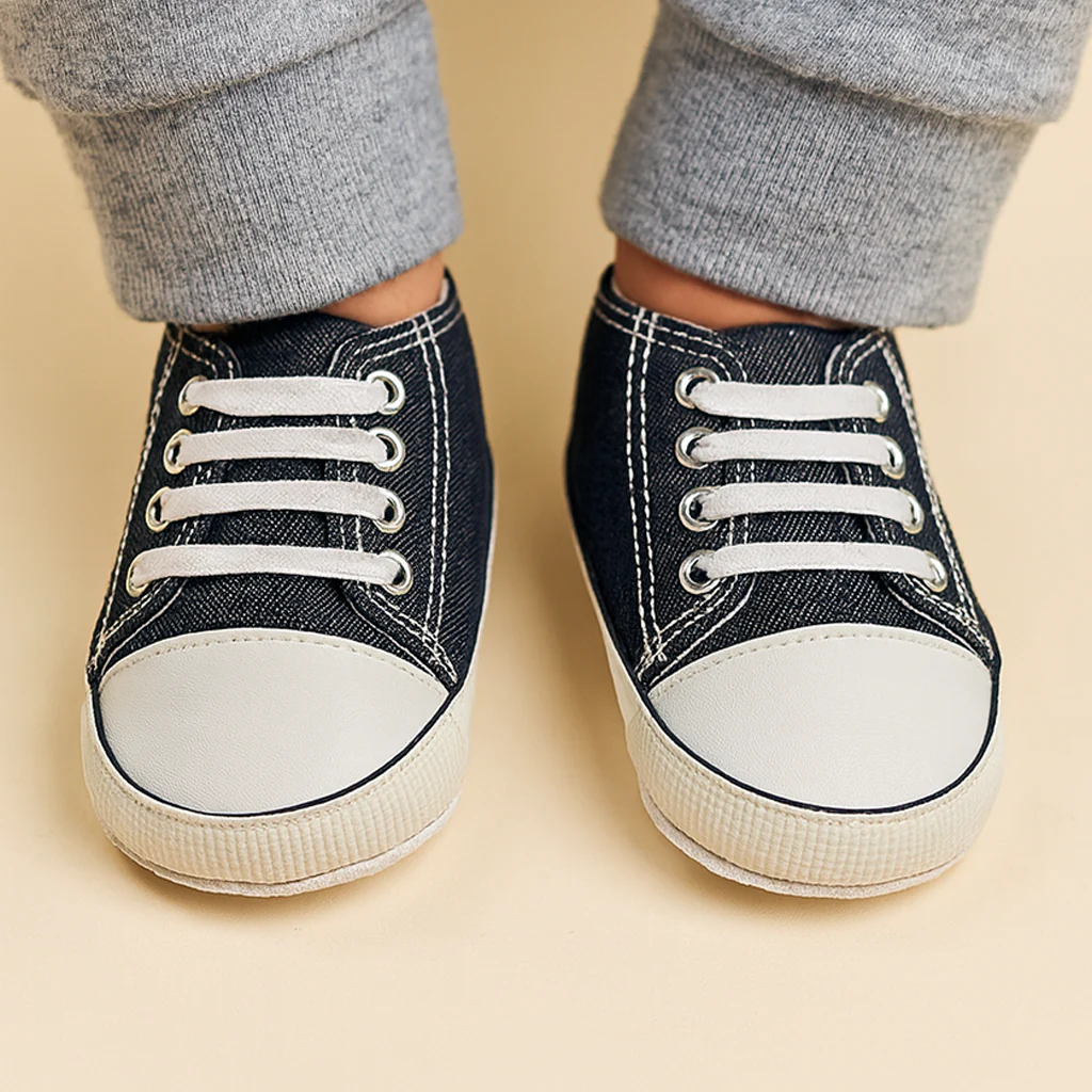 Baby Casual Shoes Black - Sunshine - Image 2