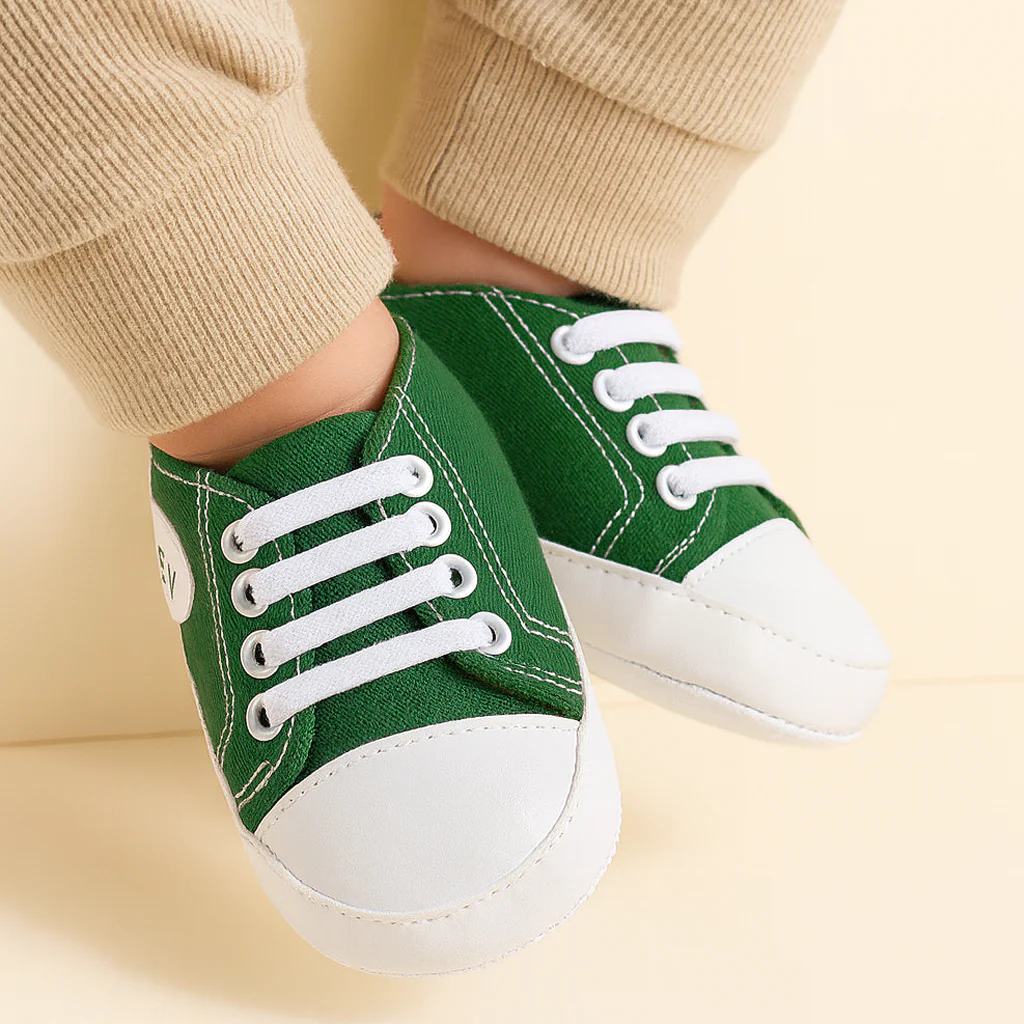 Baby Casual Shoes Dark Green - Sunshine - Image 2