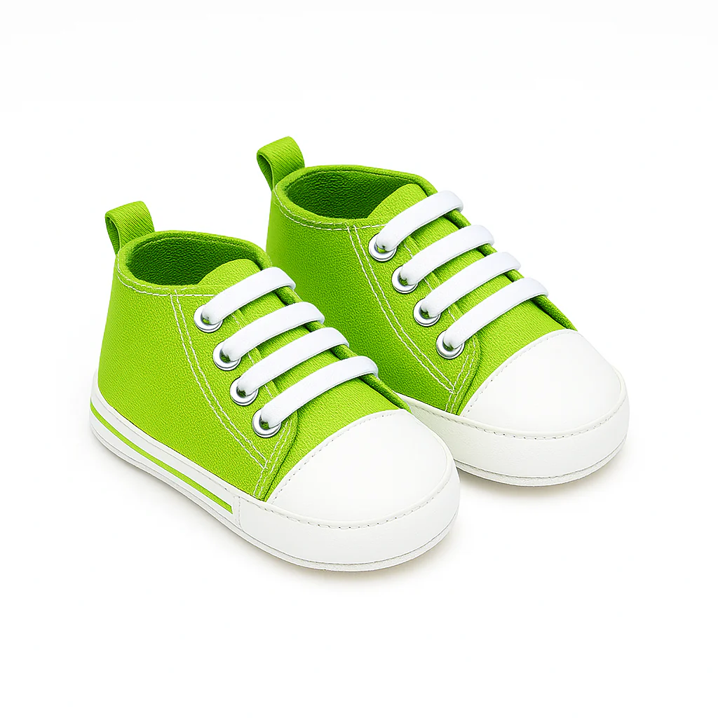 Baby Casual Shoes Parrot Green - Sunshine