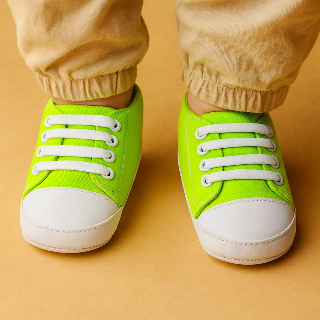 Baby Casual Shoes Parrot Green - Sunshine - Image 2