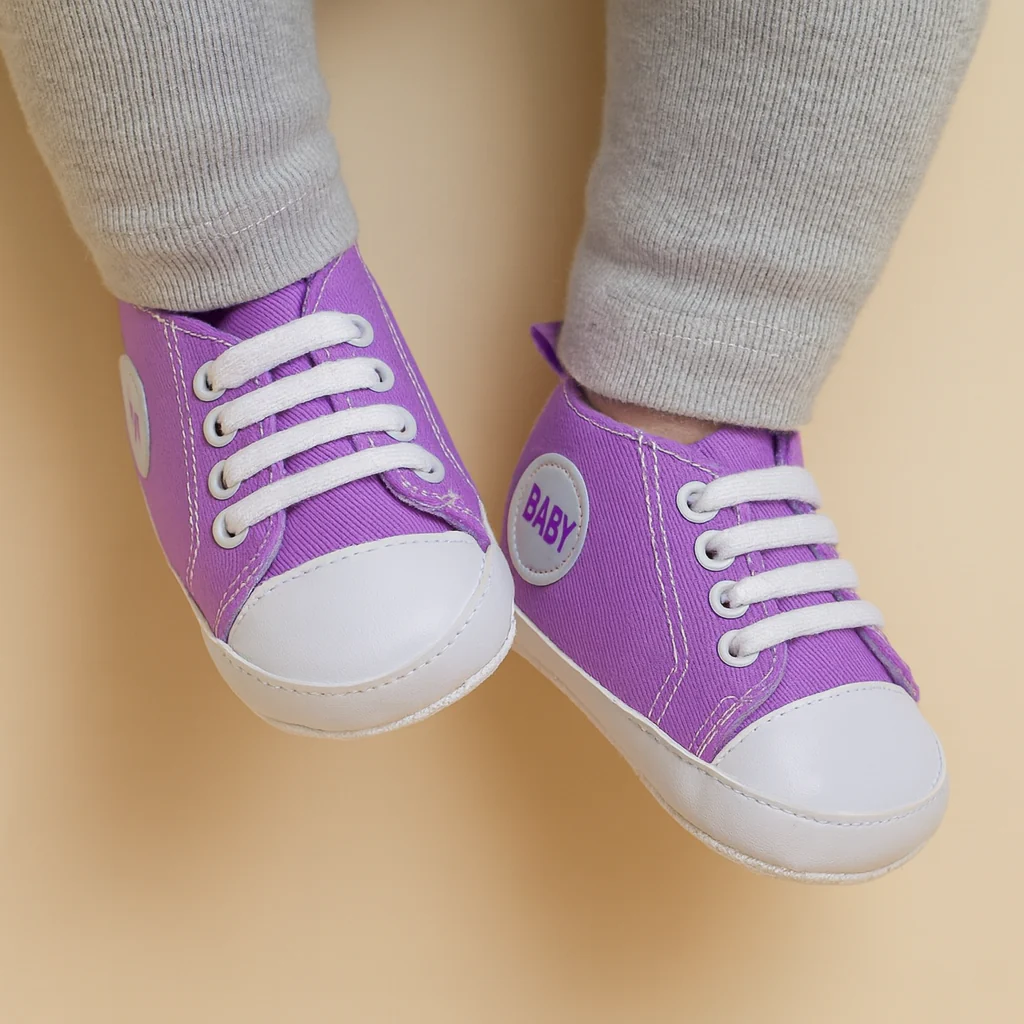 Baby Casual Shoes Purple - Sunshine - Image 2