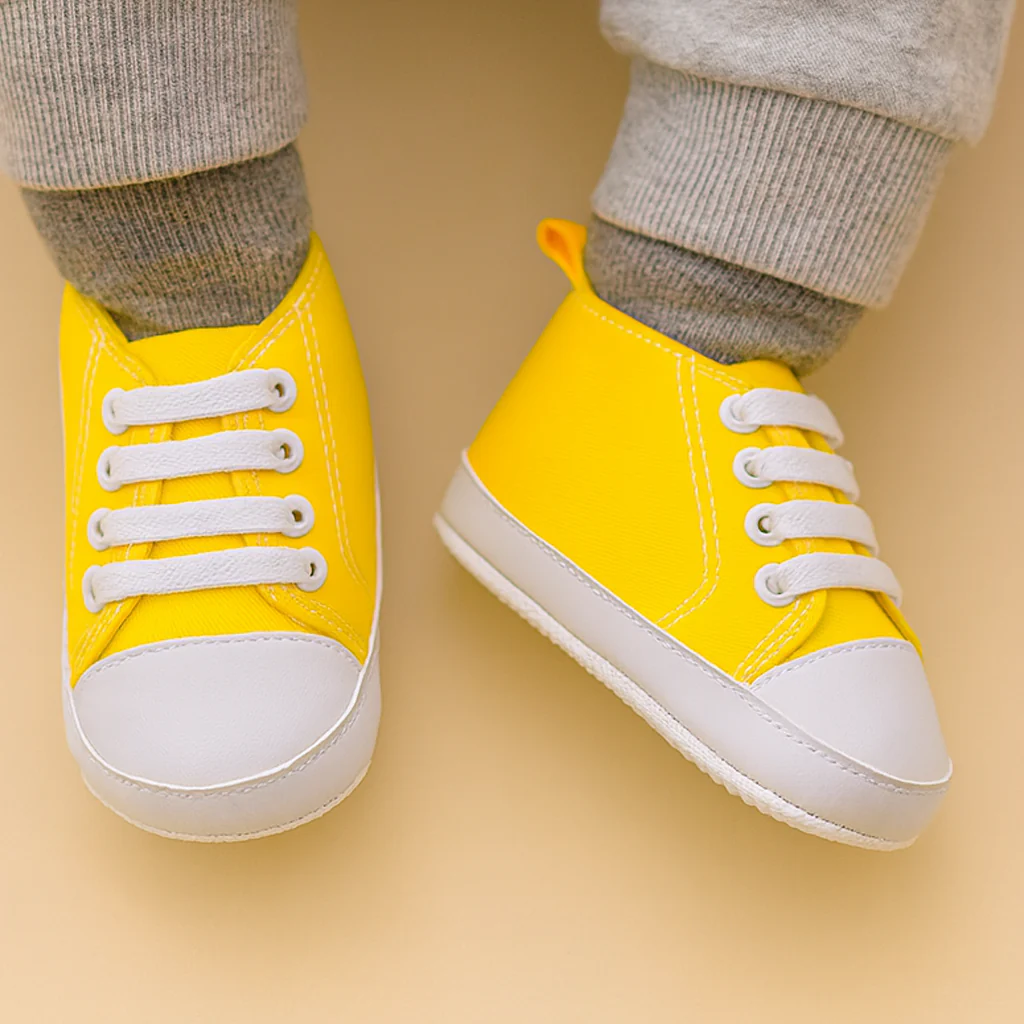 Baby Casual Shoes Yellow - Sunshine - Image 2