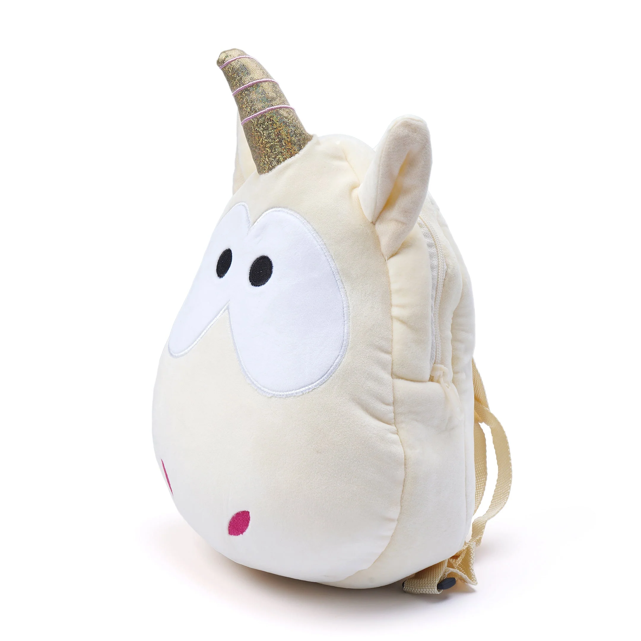 Baby Character Plush Backpack Unicorn Yellow - Sunshine - Image 3