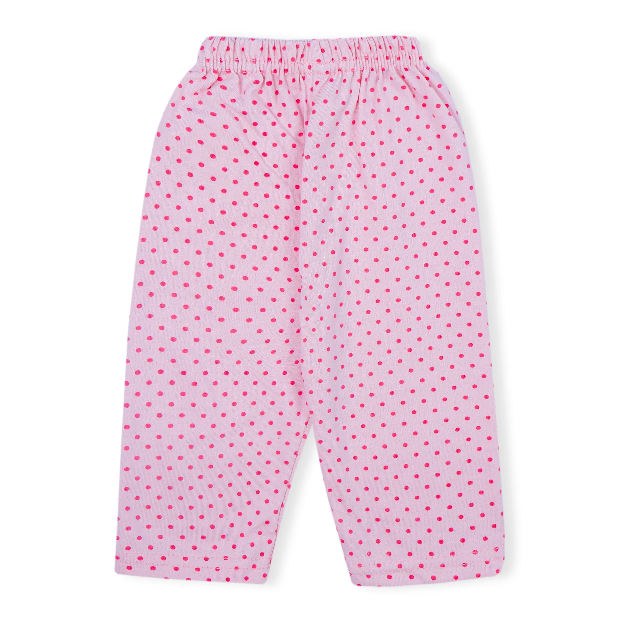 Baby Cotton Sleepsuit Polka Dots Pink - Sunshine - Image 7