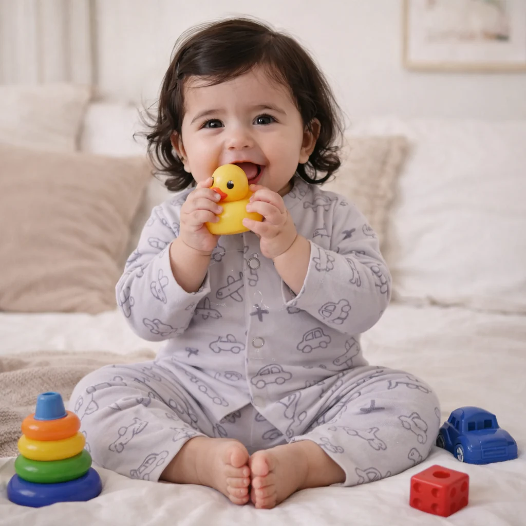 Baby Cotton Sleepsuit Set Cars Grey - Sunshine - Image 2