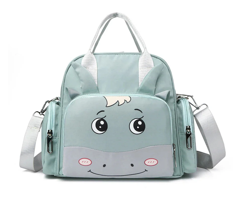 Baby Diaper Backpack Moo Sea Green - Sunshine