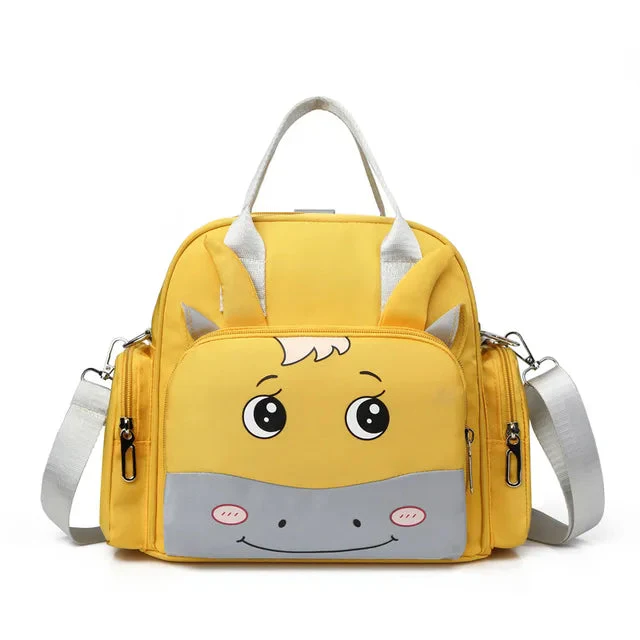 Baby Diaper Backpack Moo Yellow - Sunshine