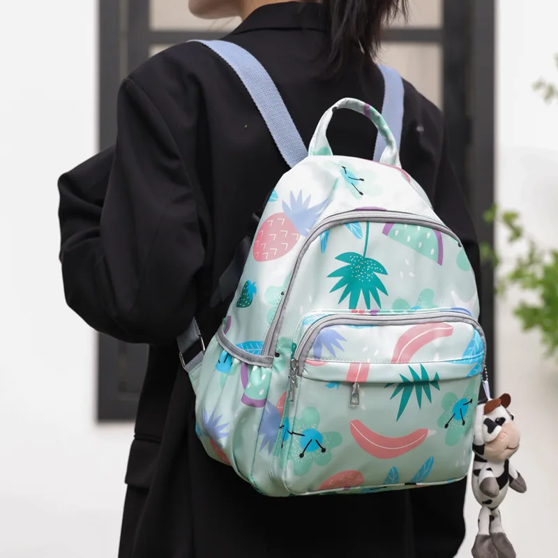Baby Diaper Backpack (Waterproof) Fruits Baby Pink - Sunshine - Image 4