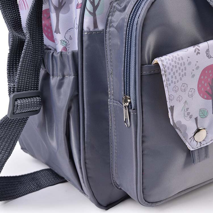 Baby Diaper Bag Animals Brown (H9.5" X W11.5") - Sunshine - Image 2
