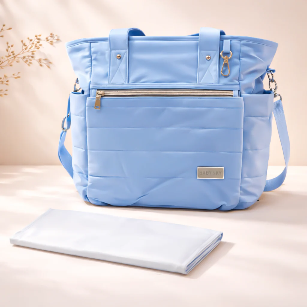 Baby Diaper Bag Blue - Sunshine